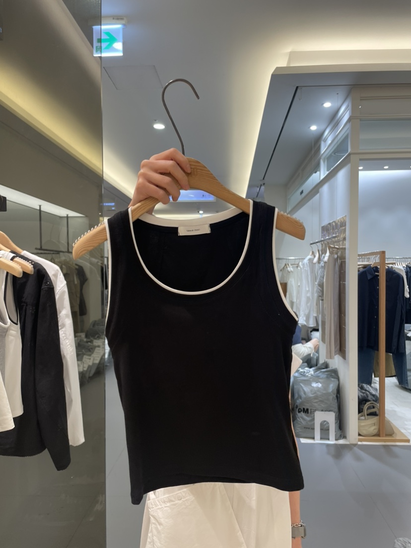 OHAO東大門直郵女裝新品真品職業熱賣休閑時尚人氣吊帶背心OHAO/HA MONG吊帶/背心圖色3