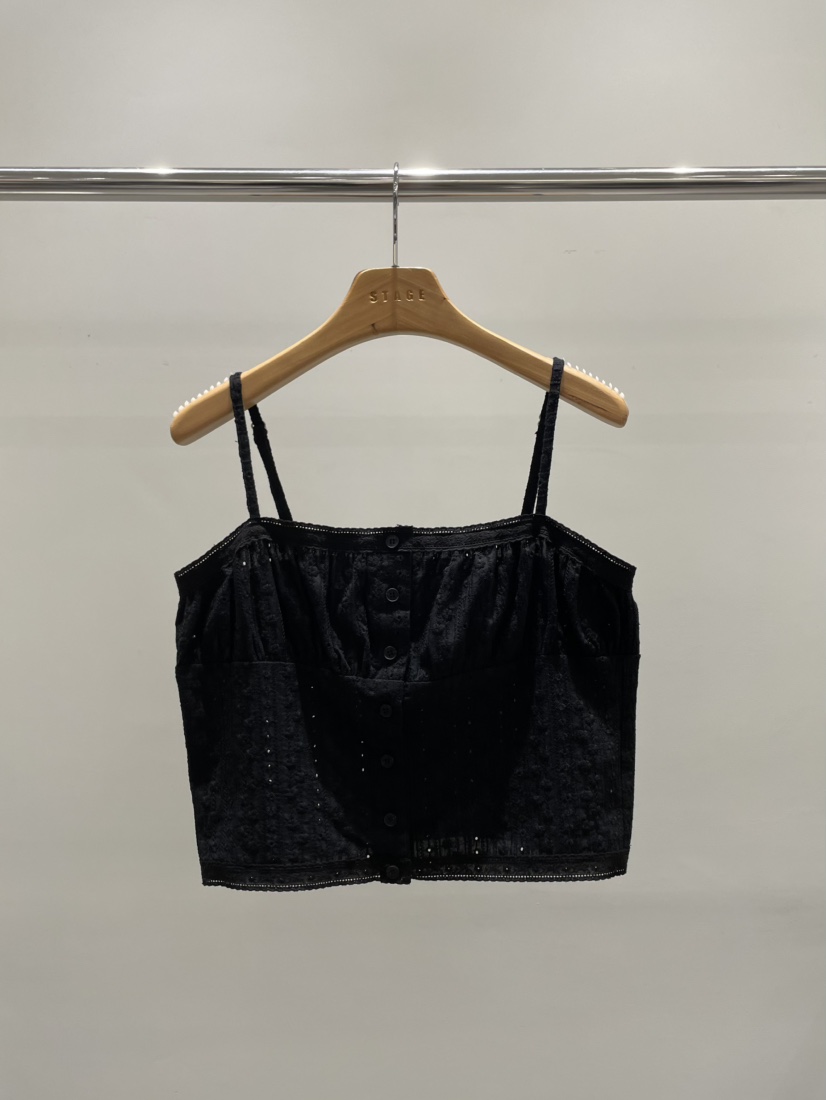 STAGE東大門代購女士新款推薦時尚熱賣職業休閑吊帶背心蕾絲STAGE吊帶/背心圖色2