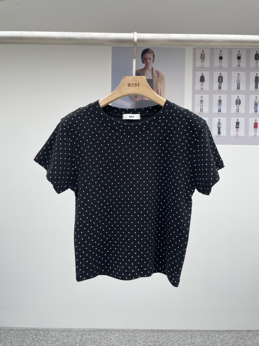 MADE-P東大門直郵女士新款時尚休閑熱賣推薦真品25春夏T恤MADE-PT恤圖色3