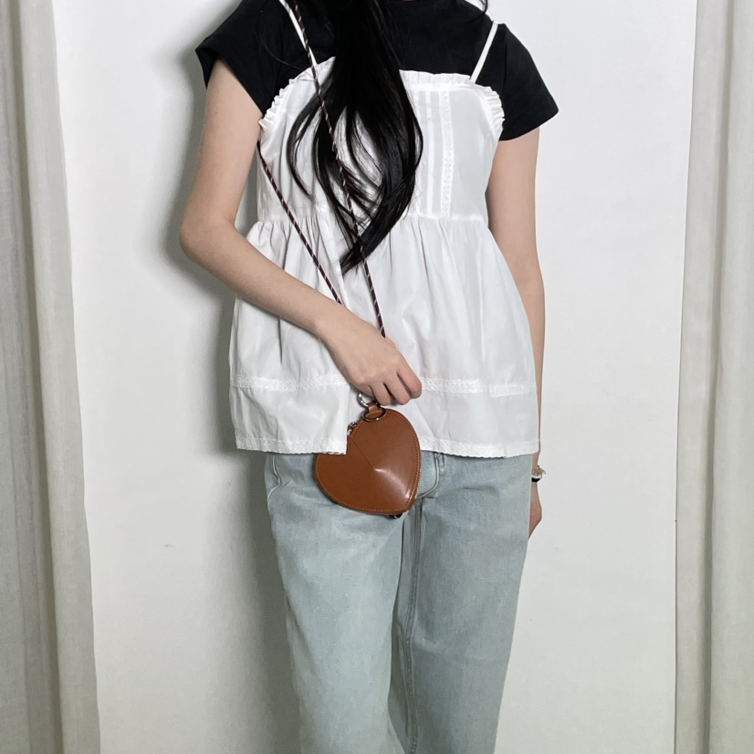 J PLACE東大門代購女士新品休閑人氣時尚職業25春夏單肩斜跨包J PLACE單肩/斜跨包