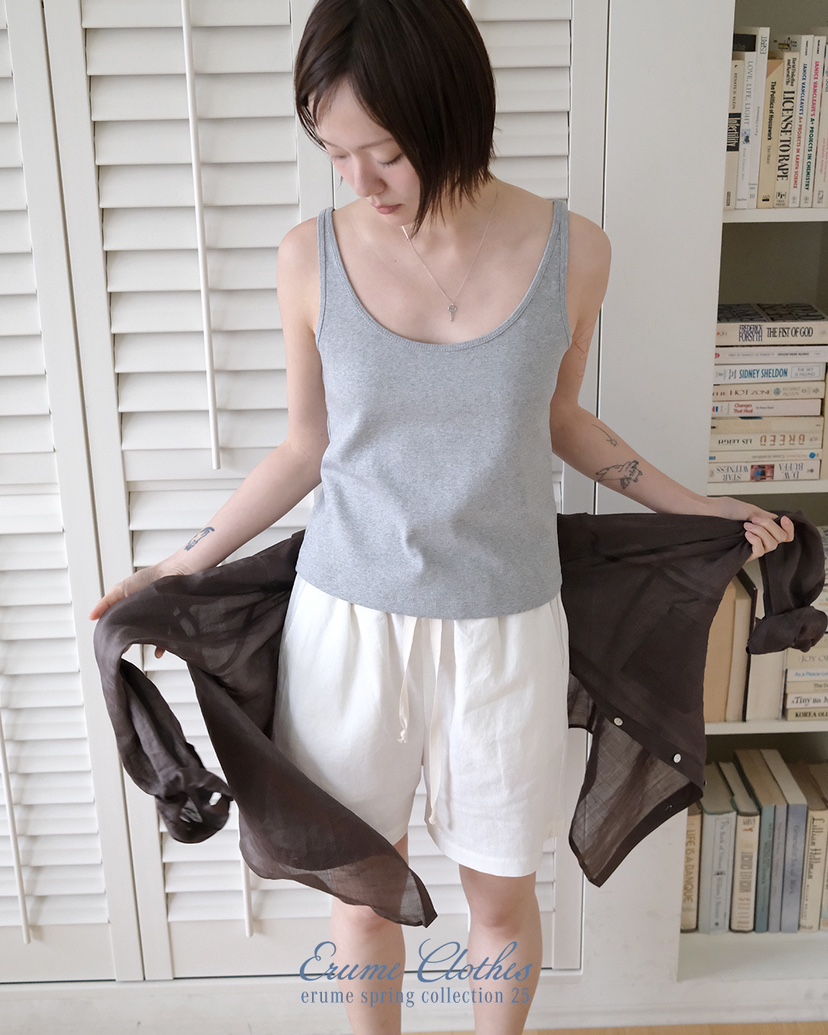 ERUME東大門代購女裝新品真品推薦休閑熱賣時尚25春夏吊帶背心ERUME吊帶/背心