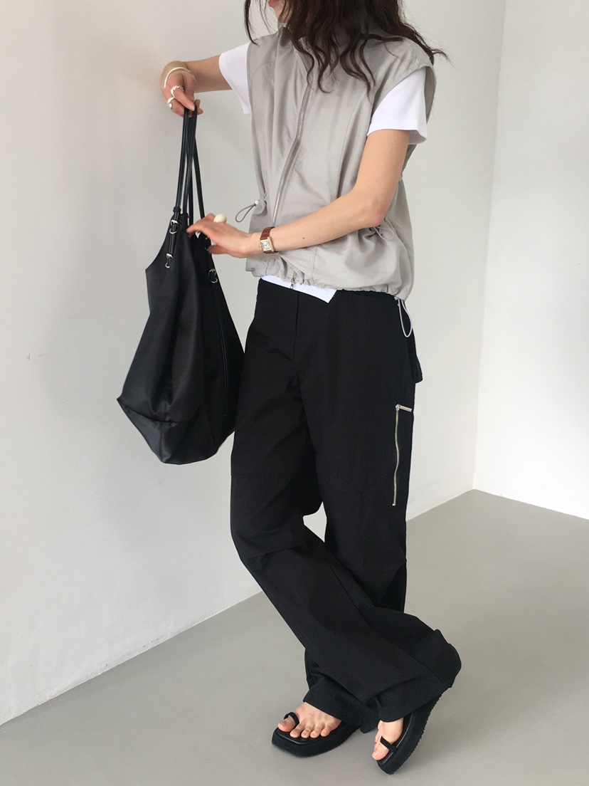MONDAYMORING韓國代購女裝新款25春夏休閑熱賣時尚人氣休閑褲MONDAYMORING休閑褲