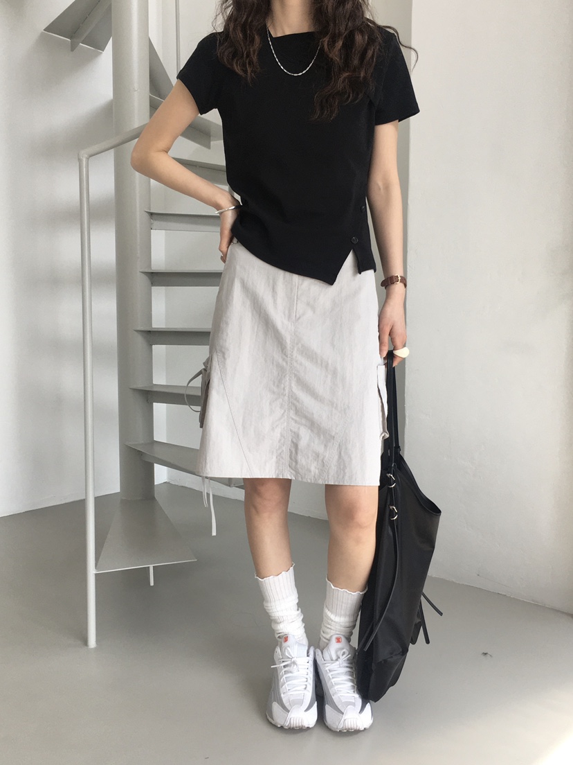 MONDAYMORING韓國直郵女裝新品職業真品推薦人氣半身裙中短裙MONDAYMORING半身裙/中短裙