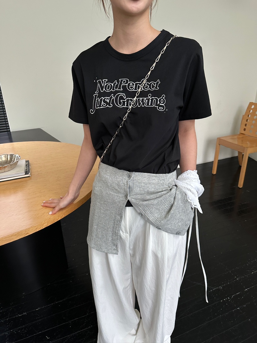 UNBOUND東大門實拍女士新品真品職業推薦25春夏熱賣人氣T恤UNBOUNDT恤