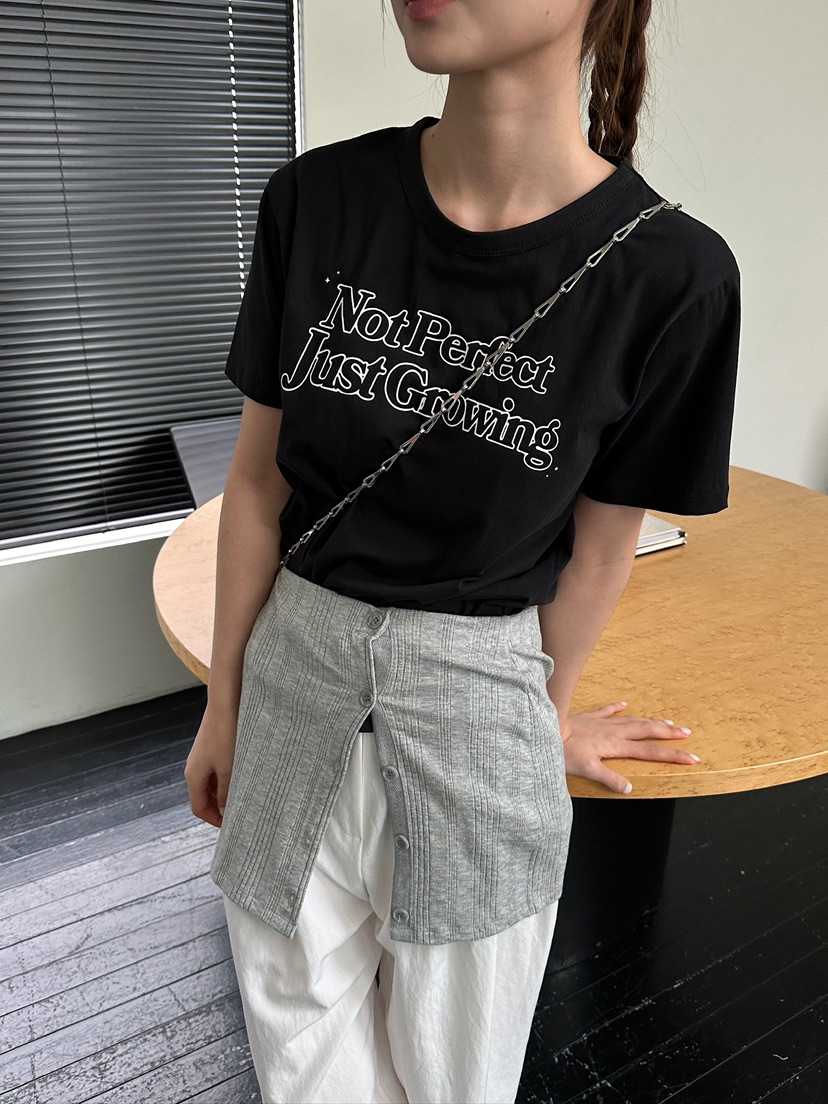 UNBOUND東大門實拍女士新品真品職業推薦25春夏熱賣人氣T恤UNBOUNDT恤