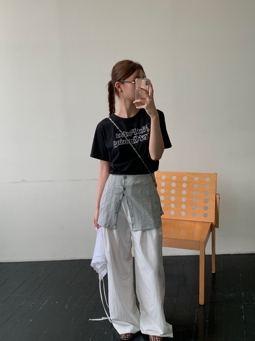 UNBOUND東大門實拍女士新品真品職業推薦25春夏熱賣人氣T恤UNBOUNDT恤