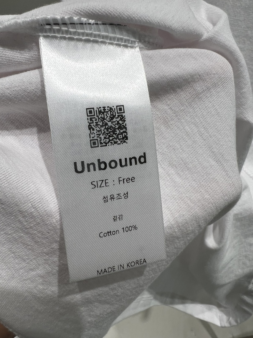 UNBOUND東大門實拍女士新品真品職業推薦25春夏熱賣人氣T恤UNBOUNDT恤