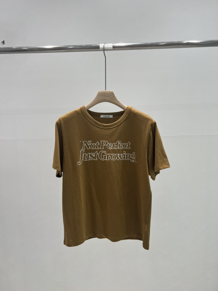 UNBOUND東大門實拍女士新品真品職業推薦25春夏熱賣人氣T恤UNBOUNDT恤圖色3