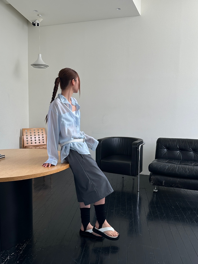 UNBOUND韓國直郵女裝新品時尚人氣25春夏職業真品短褲不含腰帶UNBOUND短褲