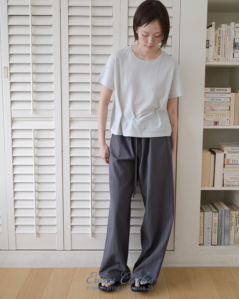 ERUME韓國代購女裝新品時尚真品職業推薦25春夏休閑熱賣T恤ERUMET恤