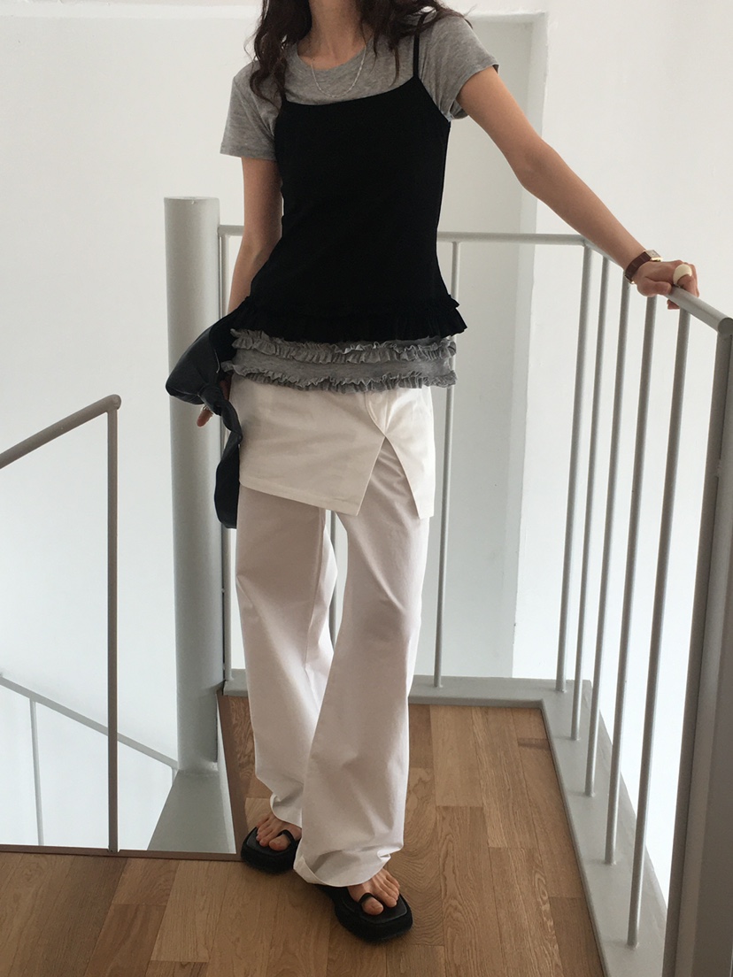 MONDAYMORING韓國㊣直郵東大門代購女裝新品人氣熱賣休閑裙褲MONDAYMORING裙褲