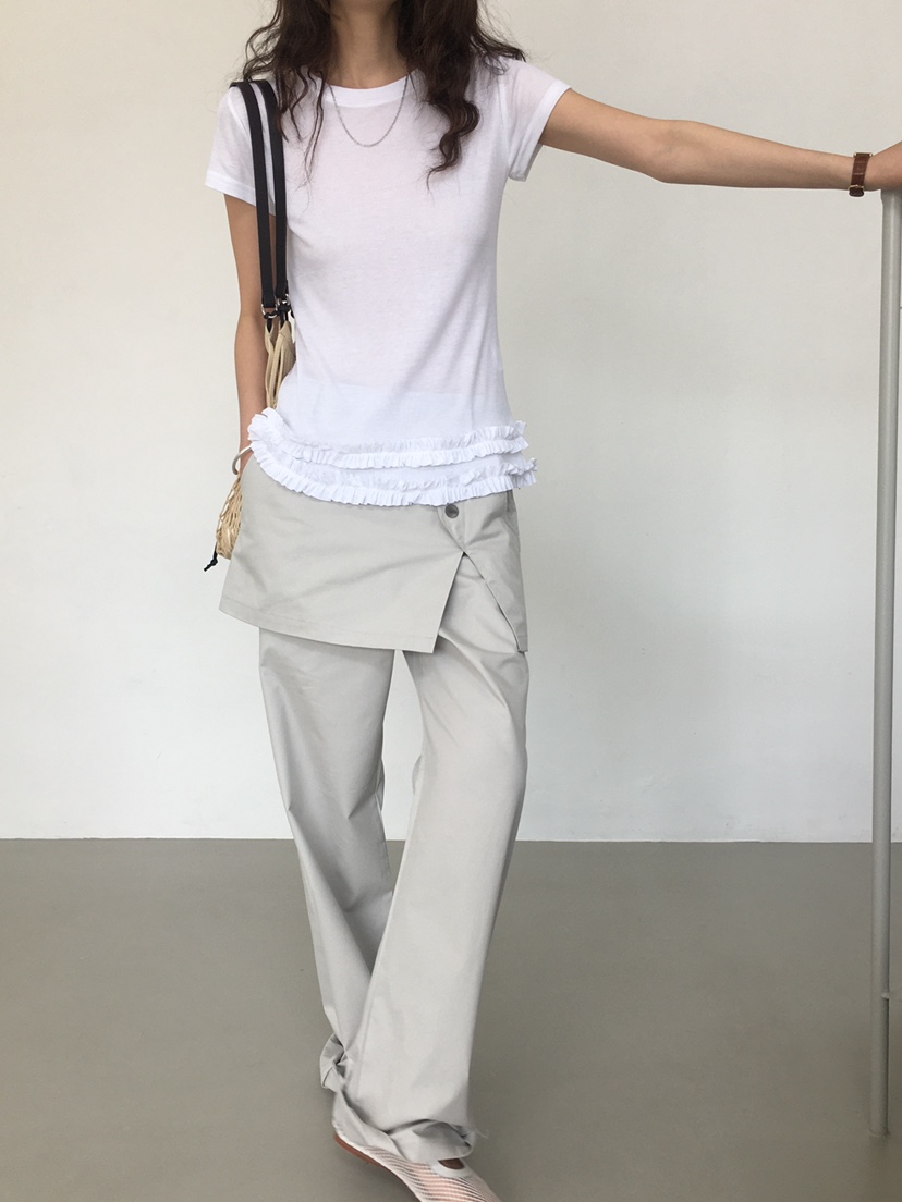 MONDAYMORING韓國㊣直郵東大門代購女裝新品人氣熱賣休閑裙褲MONDAYMORING裙褲