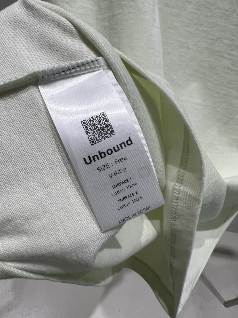 UNBOUND直郵韓國代購㊣女裝新品推薦25春夏熱賣人氣時尚T恤UNBOUNDT恤