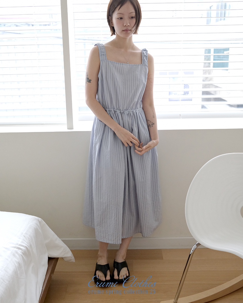 ERUME韓國直郵㊣東大門實拍女裝新品休閑人氣推薦25春夏連衣裙ERUME連衣裙
