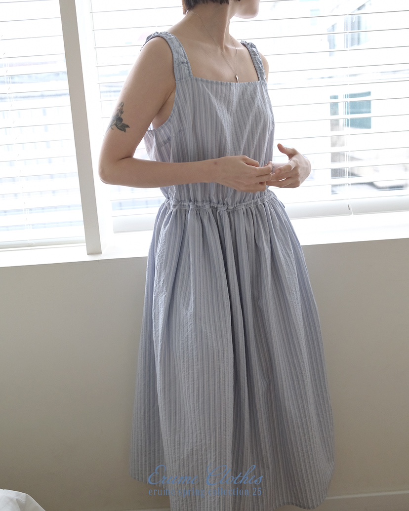 ERUME韓國直郵㊣東大門實拍女裝新品休閑人氣推薦25春夏連衣裙ERUME連衣裙