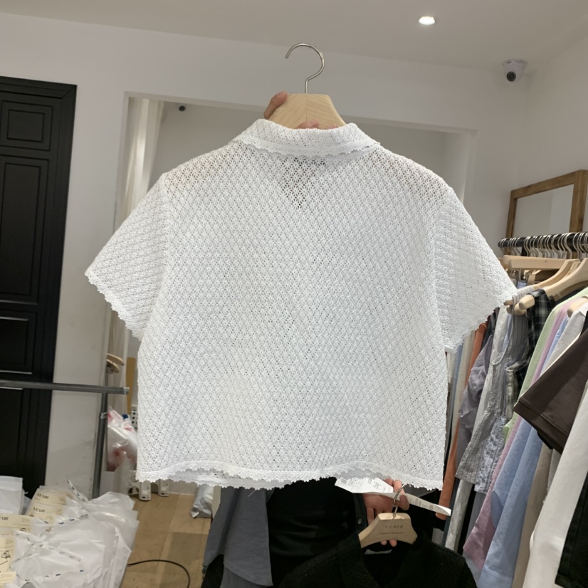 VENIR-a韓國直郵㊣女裝新品25春夏人氣熱賣推薦襯衫蕾絲衫VENIR-a襯衫/蕾絲衫