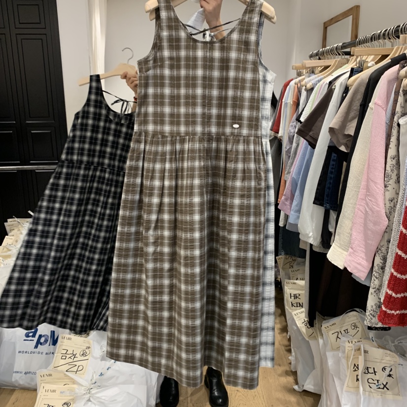 VENIR-a韓國直郵㊣女裝新品25春夏熱賣人氣休閑時尚連衣裙VENIR-a連衣裙圖色2