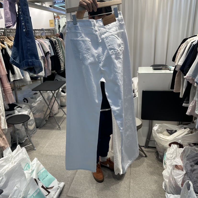 PIT A PAT韓國㊣直郵東大門代購女裝新品休閑時尚熱賣牛仔褲PIT A PAT牛仔褲