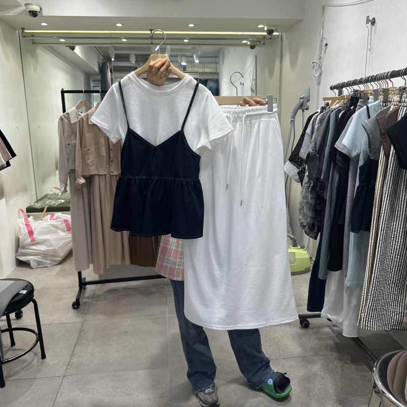 DREAM GIRIS韓國㊣直郵東大門代購女裝新品25春夏時尚套裝DREAM GIRIS/HOT PLACE套裝圖色2