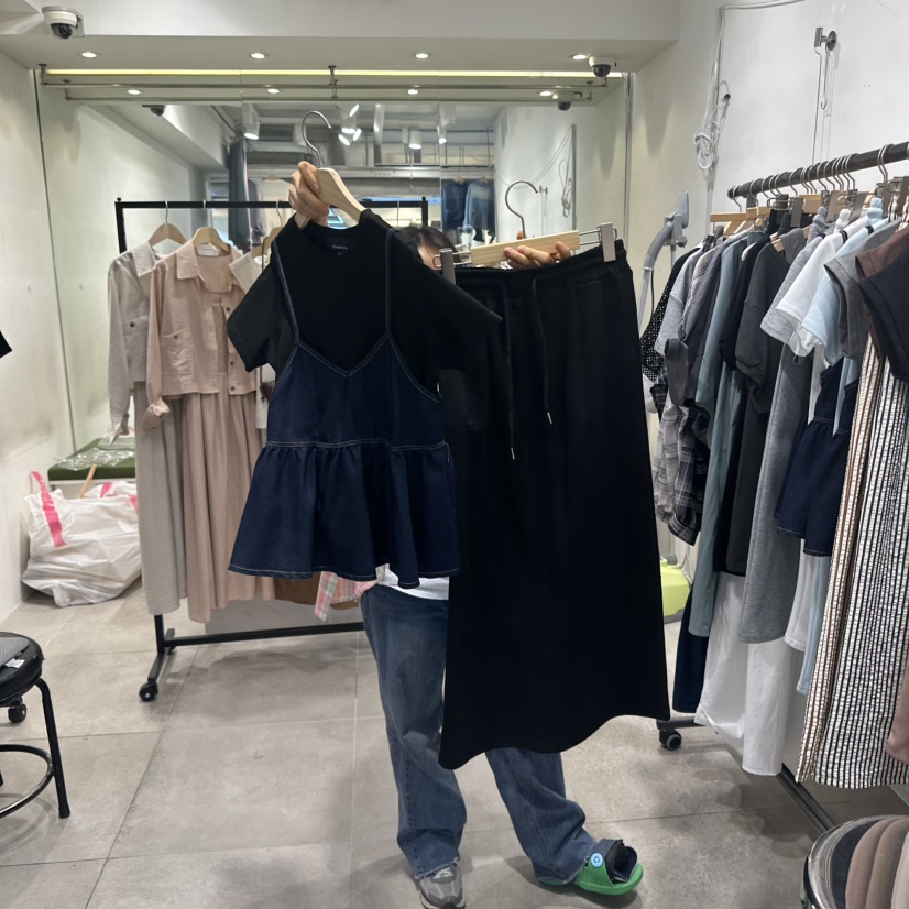 DREAM GIRIS韓國㊣直郵東大門代購女裝新品25春夏時尚套裝DREAM GIRIS/HOT PLACE套裝圖色4