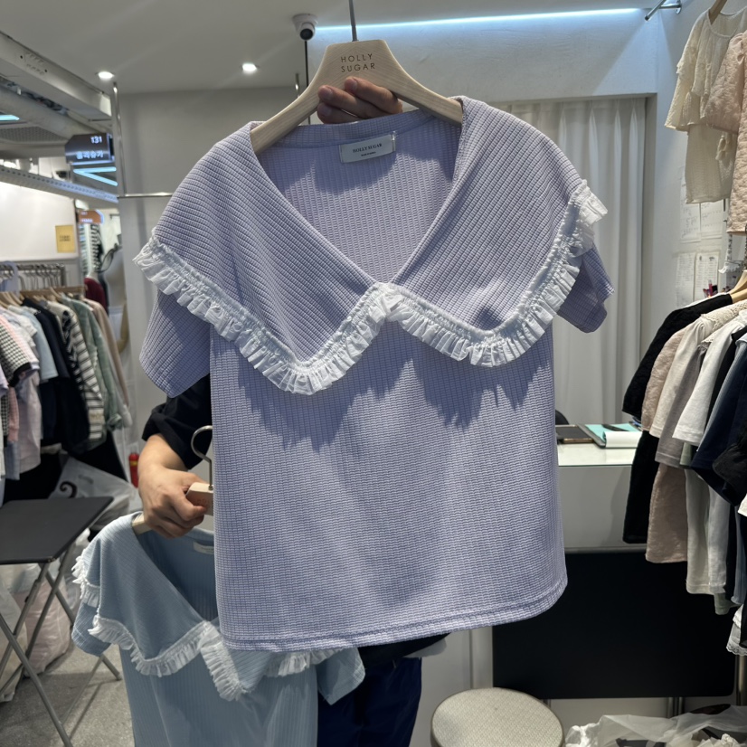 PIT A PAT直郵韓國代購㊣女裝新品時尚熱賣人氣休閑25春夏T恤PIT A PATT恤圖色2