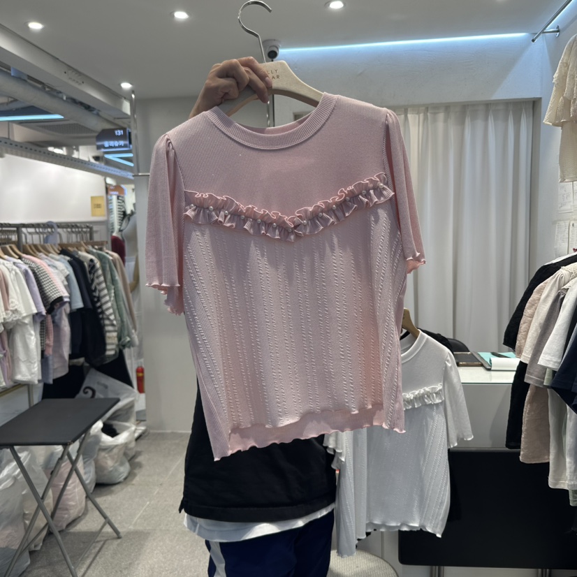PIT A PAT韓國直郵㊣東大門實拍女裝新品時尚推薦25春夏T恤PIT A PATT恤圖色1