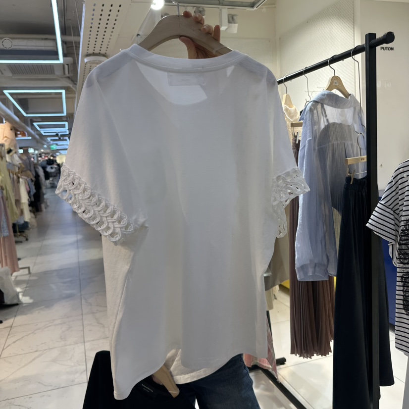 DREAM GIRIS韓國㊣直郵東大門代購女裝新品人氣時尚T恤口袋DREAM GIRIS/HOT PLACET恤