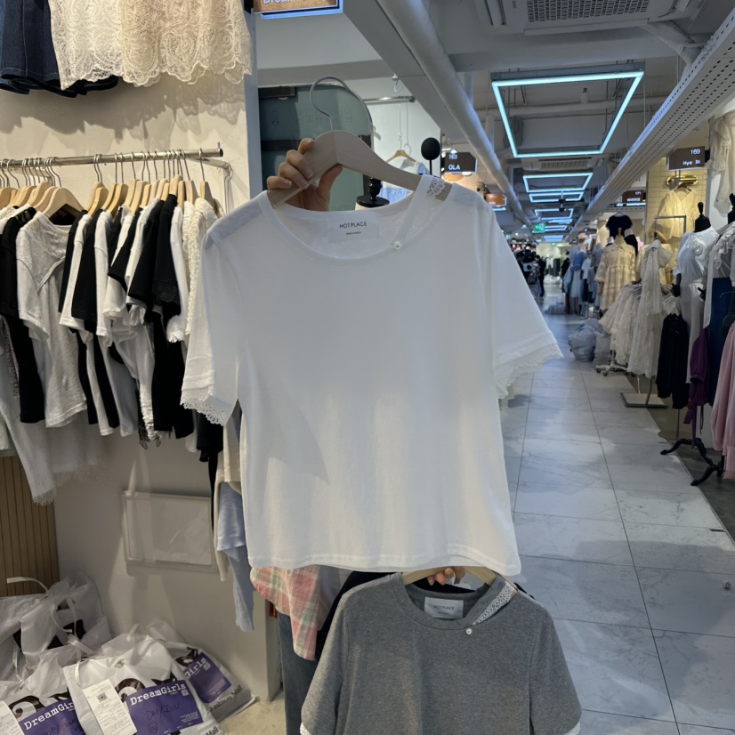 DREAM GIRIS韓國㊣直郵東大門代購女裝新品推薦人氣25春夏T恤DREAM GIRIS/HOT PLACET恤