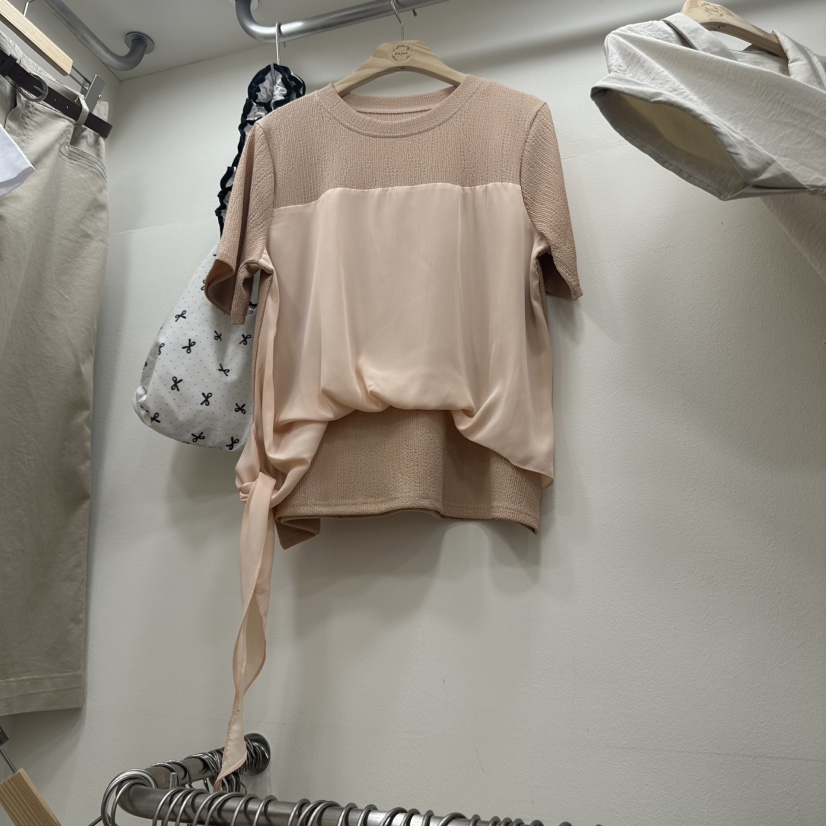 HOJAE韓國㊣直郵東大門代購女裝新品休閑推薦熱賣人氣25春夏T恤MID-LEVEL JUMPT恤