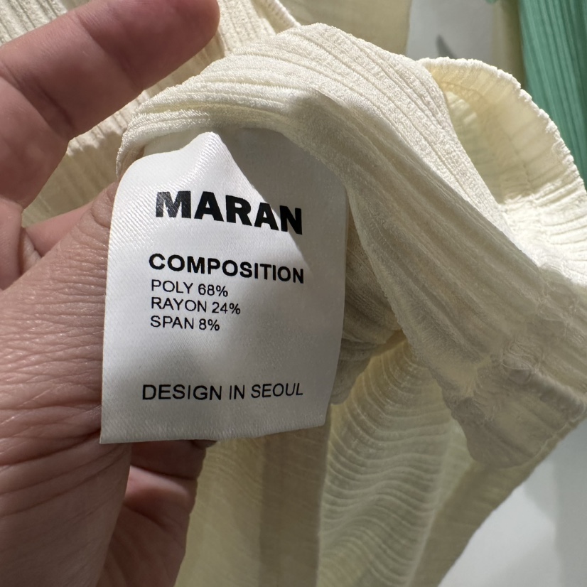 MARAN-P直郵韓國代購㊣女裝新款熱賣時尚推薦25春夏人氣T恤MARANT恤