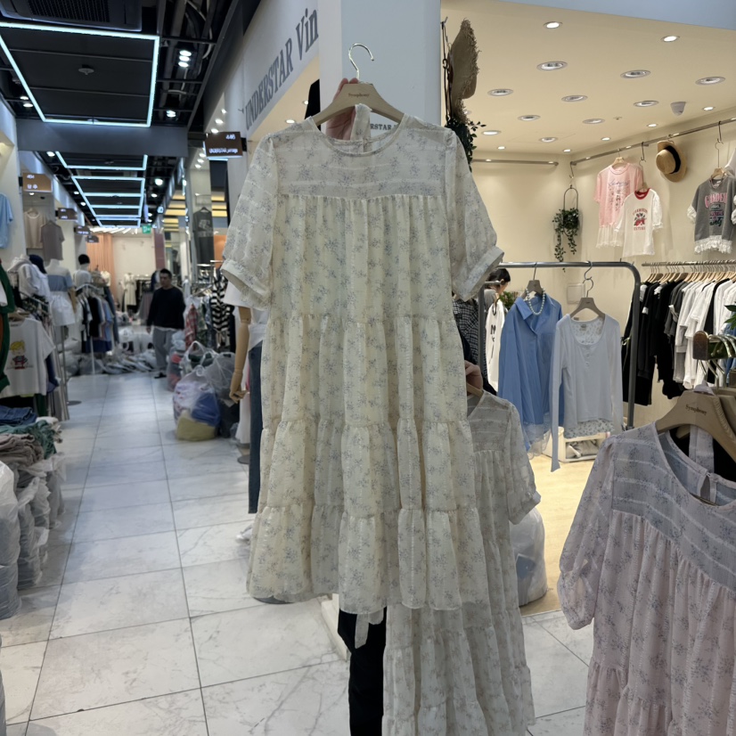 SYMPHONY韓國直郵㊣東大門實拍女裝新品推薦休閑連衣裙含腰帶SYMPHONY連衣裙圖色2