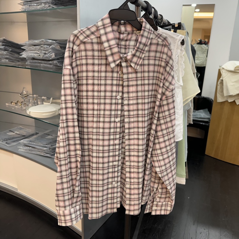 AIME HOPE MAKE直郵韓國代購㊣女裝新品人氣休閑襯衫蕾絲衫AIME HOPE MAKE襯衫/蕾絲衫
