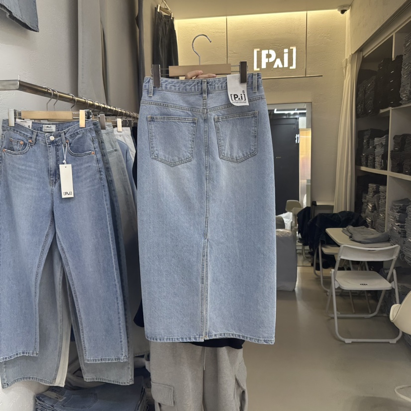 PAI韓國㊣直郵東大門代購女裝新品人氣推薦時尚25春夏熱賣長裙PAI長裙