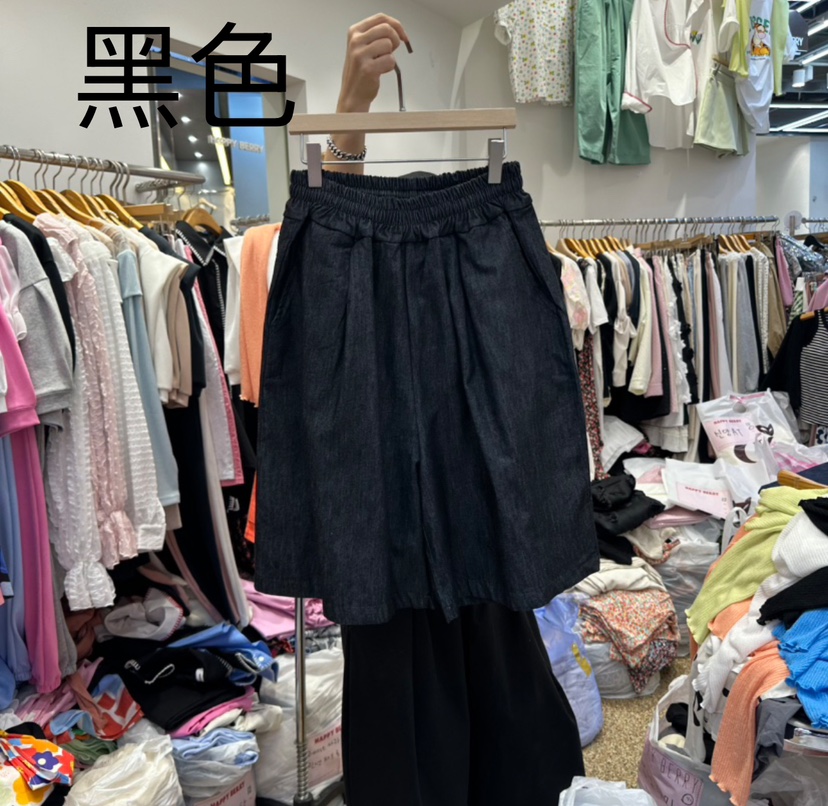 HAPPYBERRY韓國直郵㊣東大門實拍女裝新品熱賣25春夏人氣短褲HAPPYBERRY短褲圖色3