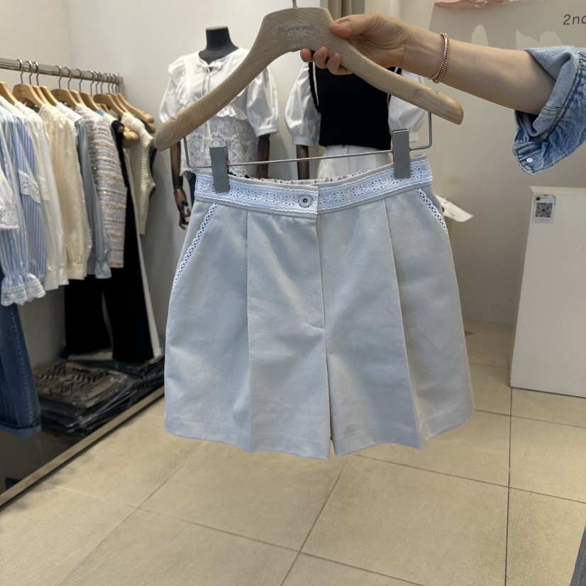 2nd B-S韓國㊣直郵東大門代購女裝新品熱賣休閑推薦25春夏短褲2nd B-S短褲圖色2
