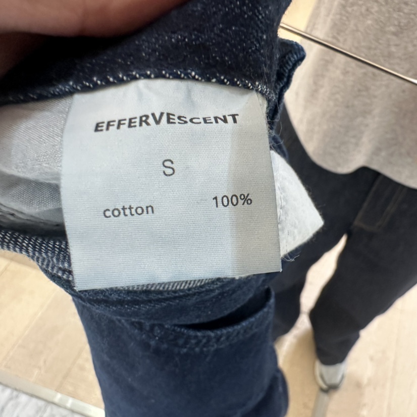 EFFERVESCENT韓國直郵㊣女裝新品熱賣推薦時尚25春夏牛仔褲evc/effervescent牛仔褲