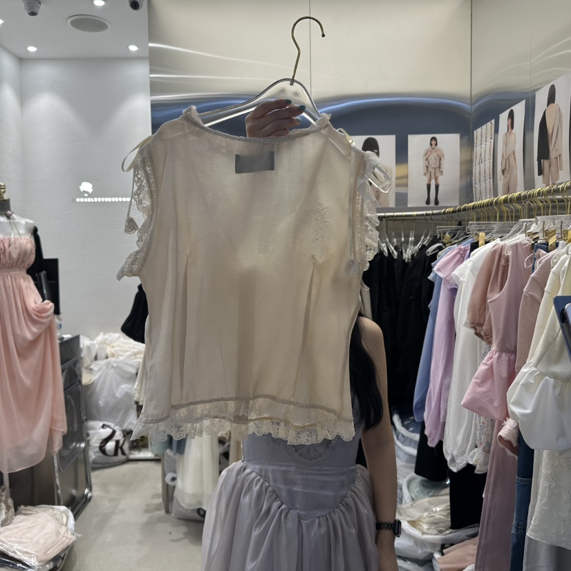 CHARLES THE SECOND韓國直郵㊣東大門實拍女裝新品時尚吊帶背心CHARLES THE SECOND/CHEAP-CHIC吊帶/背心