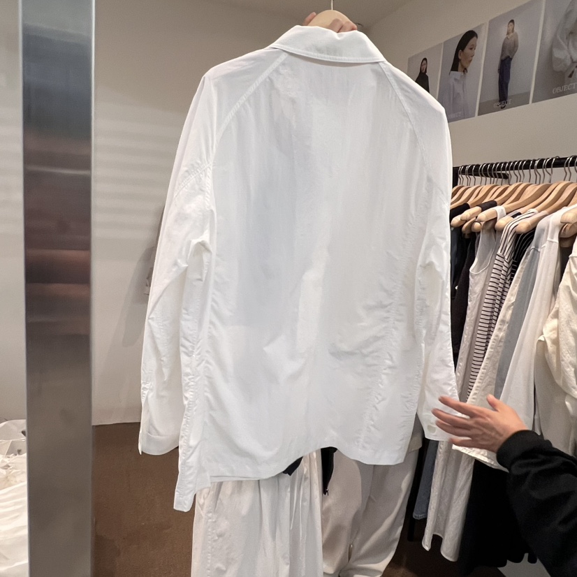 OBJECT韓國直郵㊣東大門實拍女裝新品時尚休閑人氣25春夏夾克OBJECT夾克