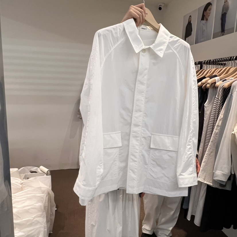 OBJECT韓國直郵㊣東大門實拍女裝新品時尚休閑人氣25春夏夾克OBJECT夾克圖色1