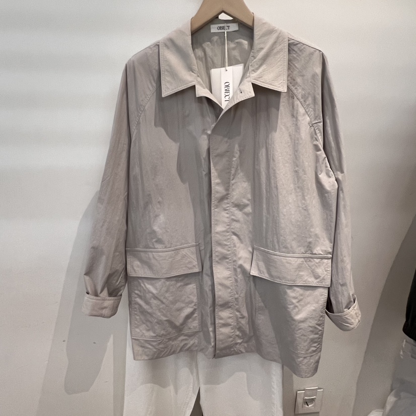 OBJECT韓國直郵㊣東大門實拍女裝新品時尚休閑人氣25春夏夾克OBJECT夾克圖色2