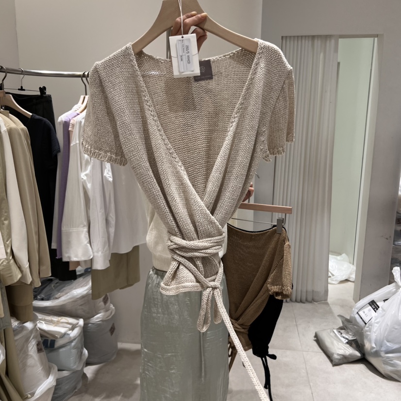 GLOW AND NYMPH直郵韓國代購㊣女裝新品休閑熱賣推薦針織衫GLOW AND NYMPH針織衫