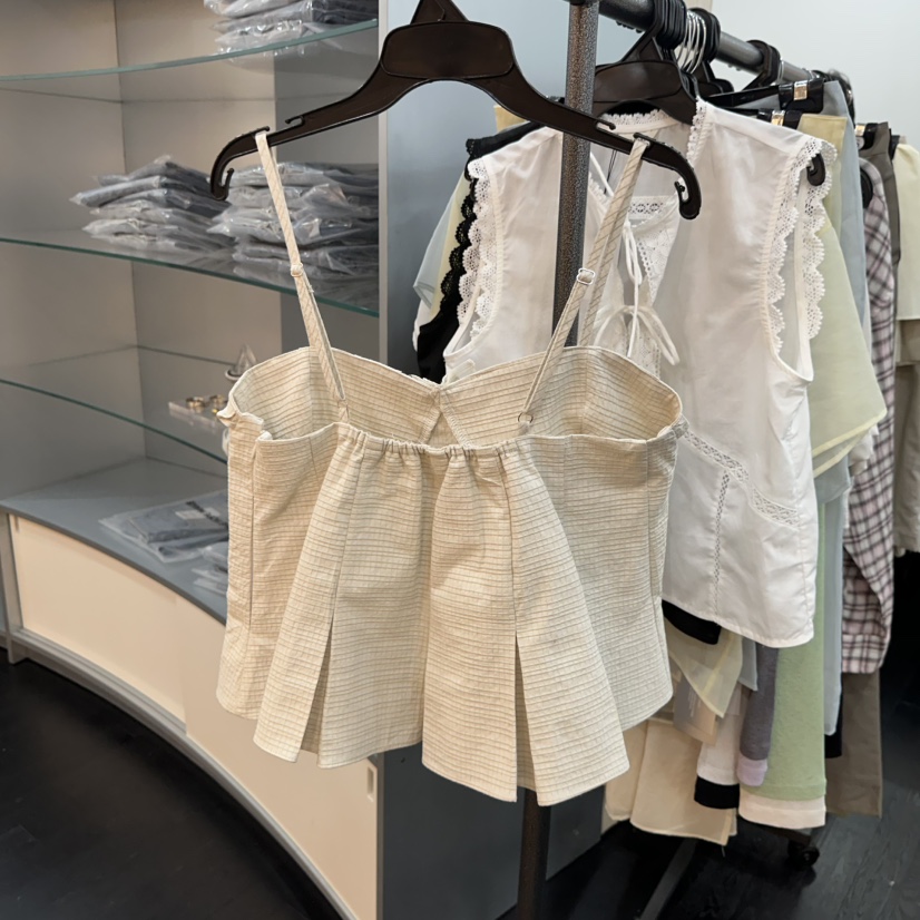 AIME HOPE MAKE韓國㊣直郵東大門代購女裝新品休閑吊帶背心AIME HOPE MAKE吊帶/背心