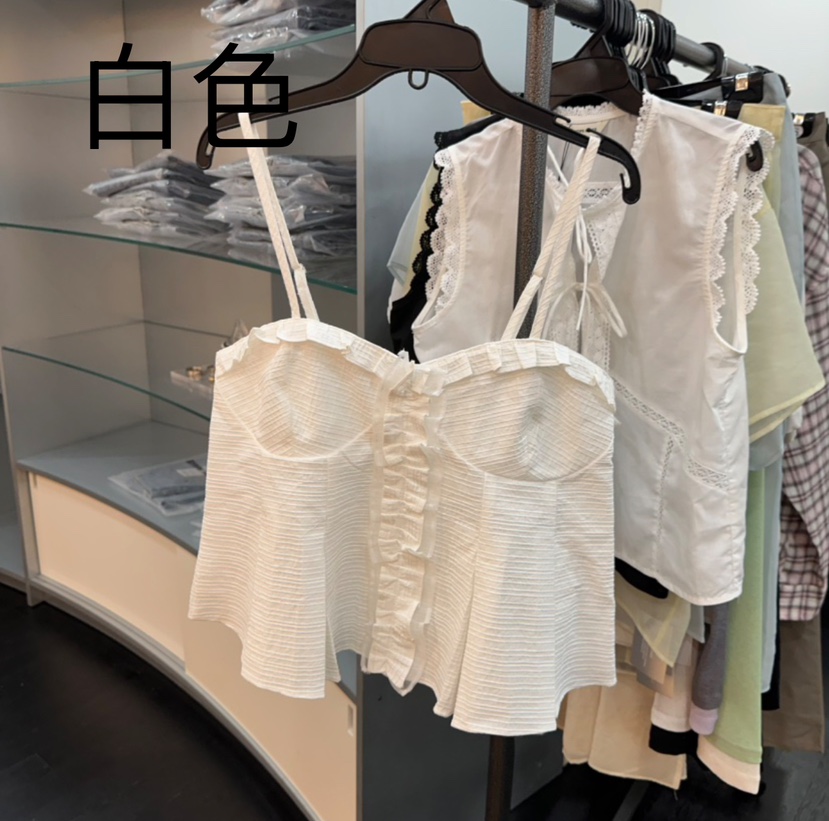 AIME HOPE MAKE韓國㊣直郵東大門代購女裝新品休閑吊帶背心AIME HOPE MAKE吊帶/背心圖色3