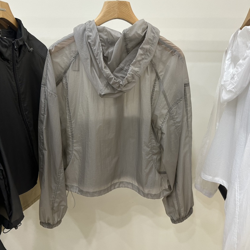 3 ANOTHER韓國㊣直郵東大門代購女裝新品休閑熱賣夾克透明3 ANOTHER夾克