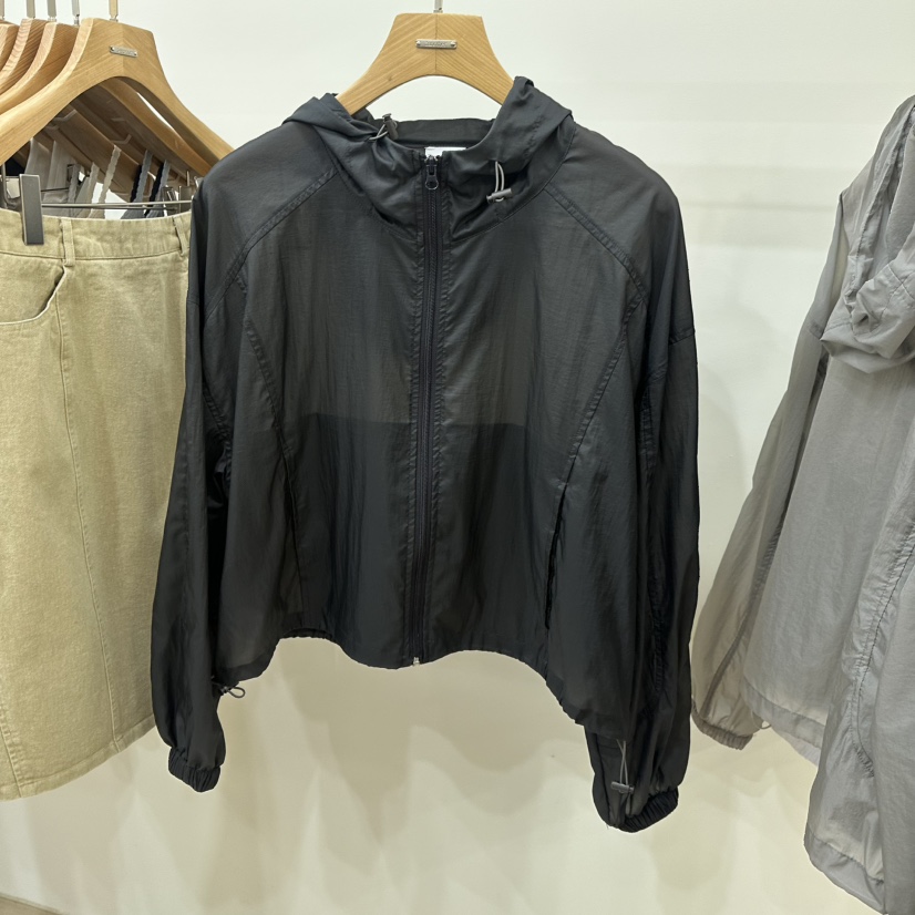 3 ANOTHER韓國㊣直郵東大門代購女裝新品休閑熱賣夾克透明3 ANOTHER夾克圖色2