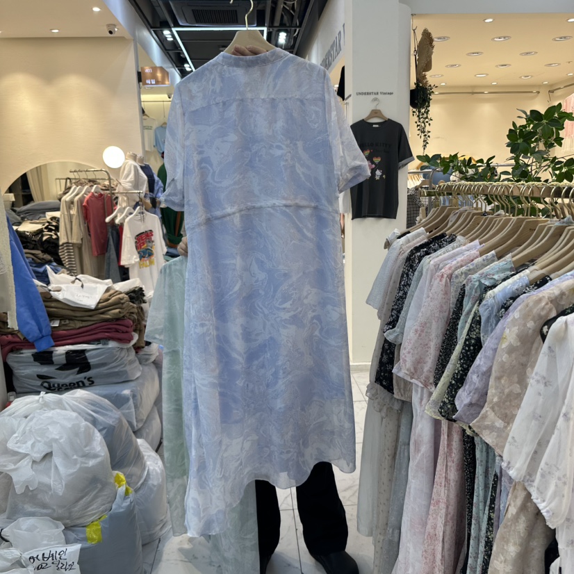 SYMPHONY直郵韓國代購㊣女裝新品時尚人氣推薦熱賣連衣裙腰帶SYMPHONY連衣裙