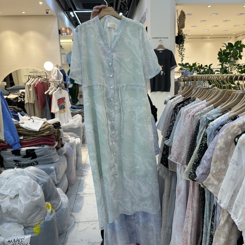 SYMPHONY直郵韓國代購㊣女裝新品時尚人氣推薦熱賣連衣裙腰帶SYMPHONY連衣裙圖色2