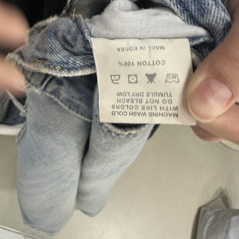 PAI韓國直郵㊣女裝新品休閑推薦25春夏時尚熱賣人氣牛仔褲PAI牛仔褲