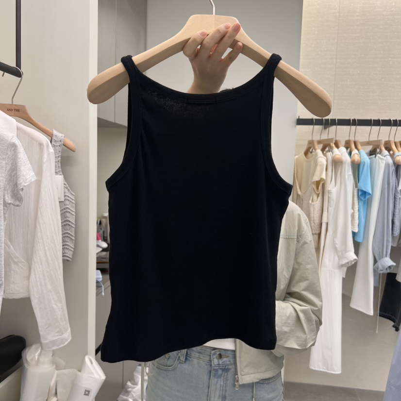 AND THE韓國㊣直郵東大門代購女裝新品人氣熱賣時尚吊帶背心AND THE吊帶/背心