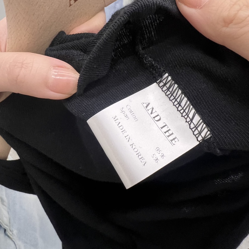 AND THE韓國㊣直郵東大門代購女裝新品人氣熱賣時尚吊帶背心AND THE吊帶/背心